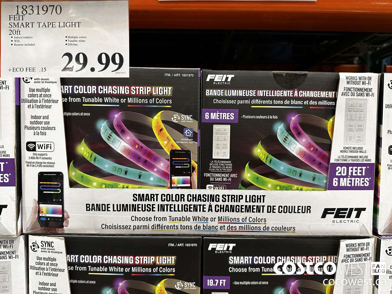 1831970 FEIT SMART TAPE LIGHT 20FT $29.99
