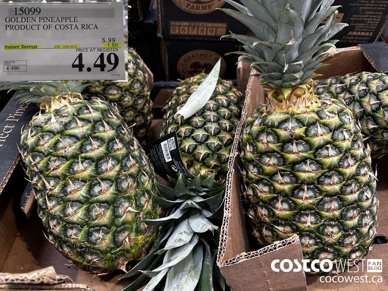 15099 GOLDEN PINEAPPLE PRODUCT OF COSTA RICA ($1.50 INSTANT SAVINGS EXPIRES ON 2024-10-13) $4.49