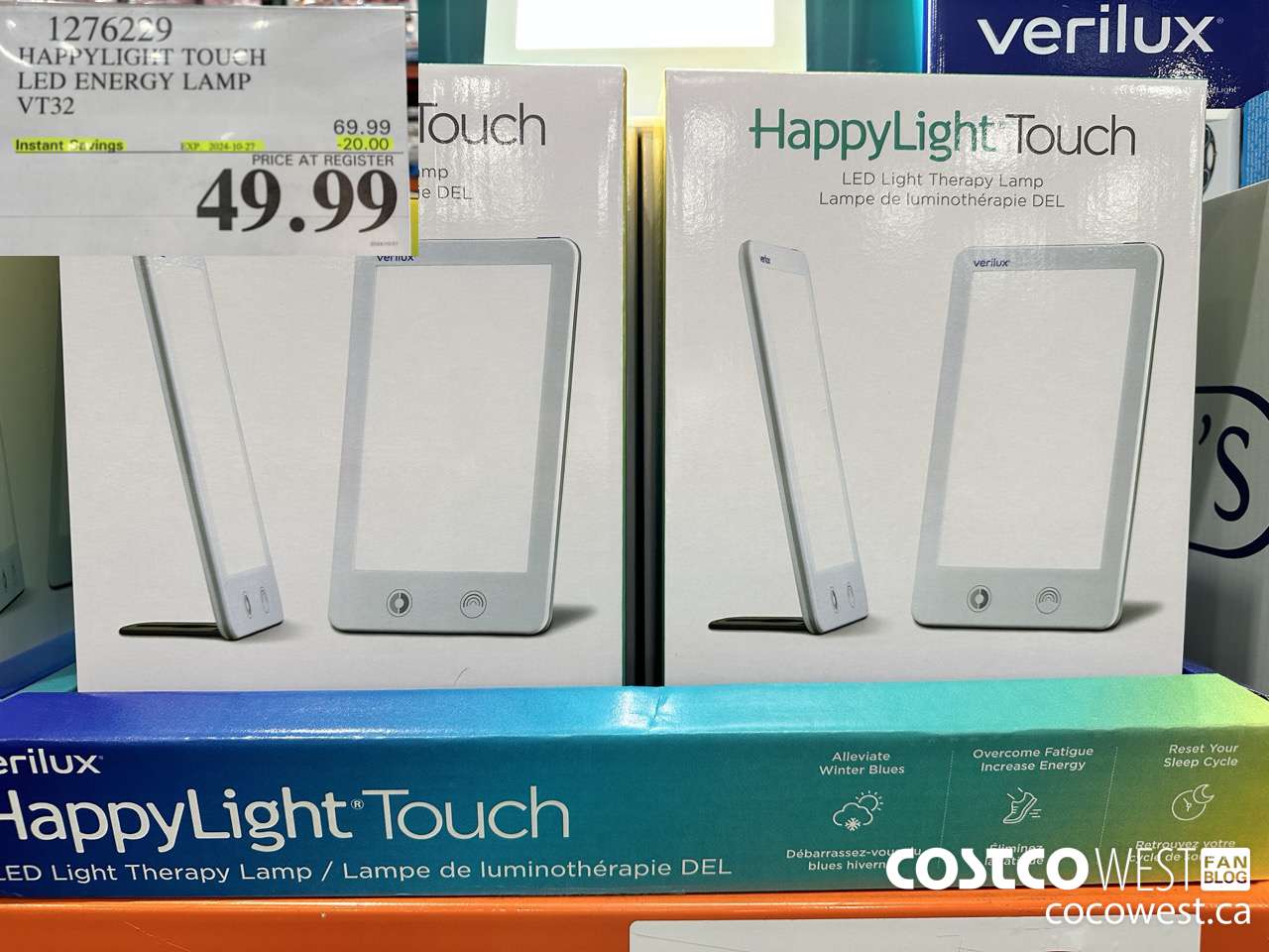 1276229 HAPPYLIGHT TOUCH LED ENERGY LAMP VT32 ($20.00 INSTANT SAVINGS EXPIRES ON 2024-10-27) $49.99