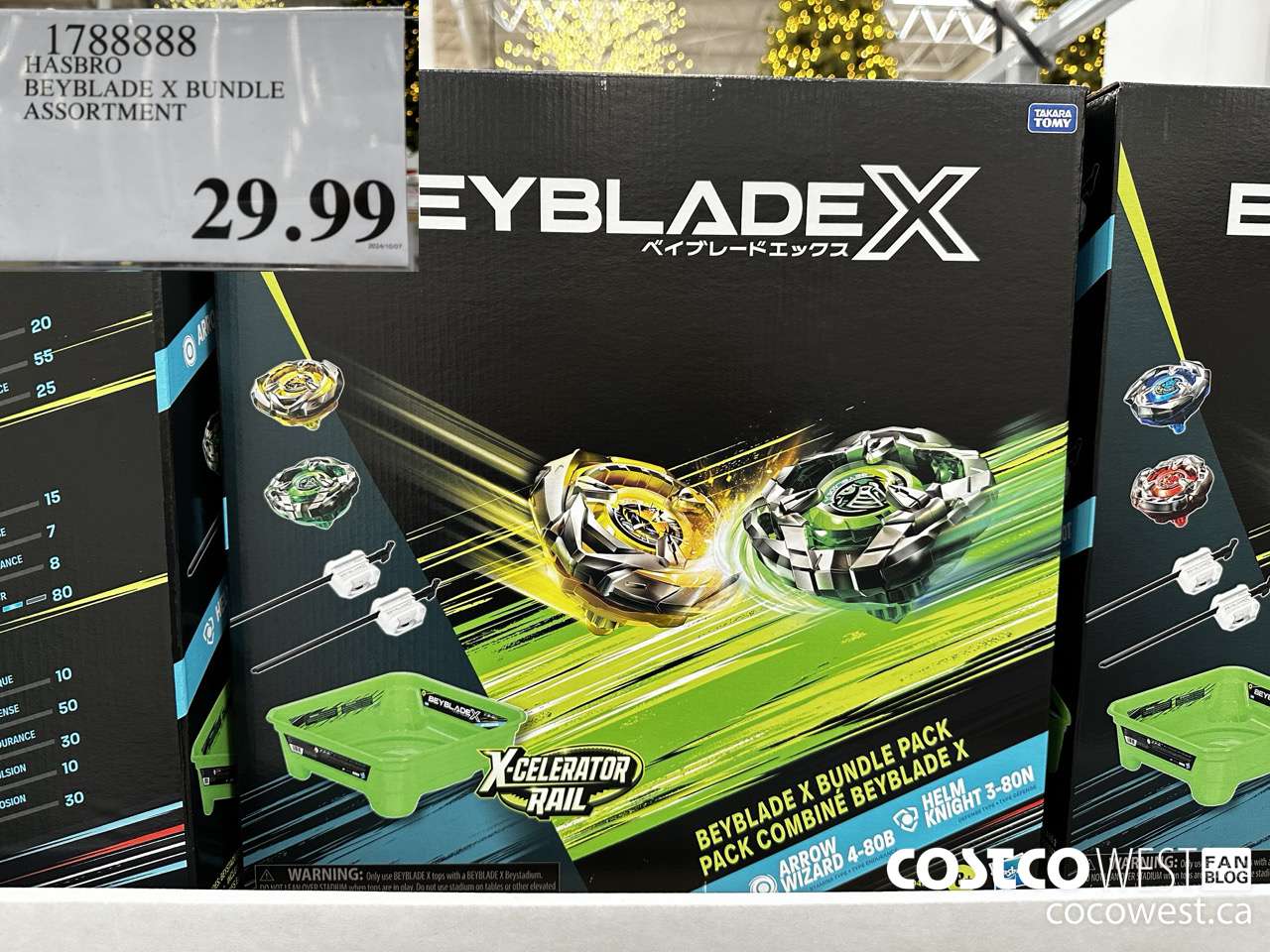 1788888 HASBRO BEYBLADE X BUNDLE ASSORTMENT $29.99