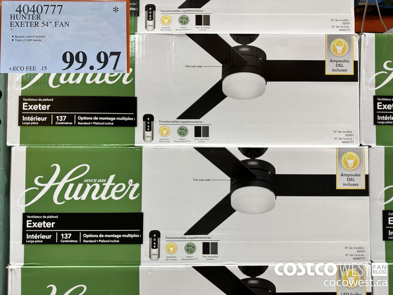 4040777 HUNTER EXETER 54