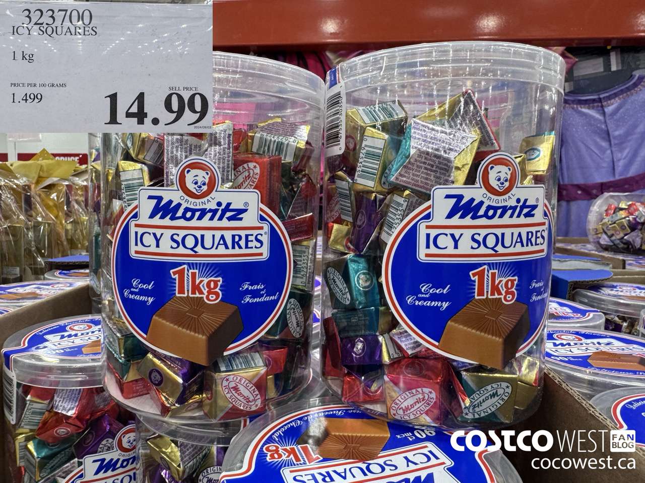 323700 ICY SQUARES 1 kg  $14.99