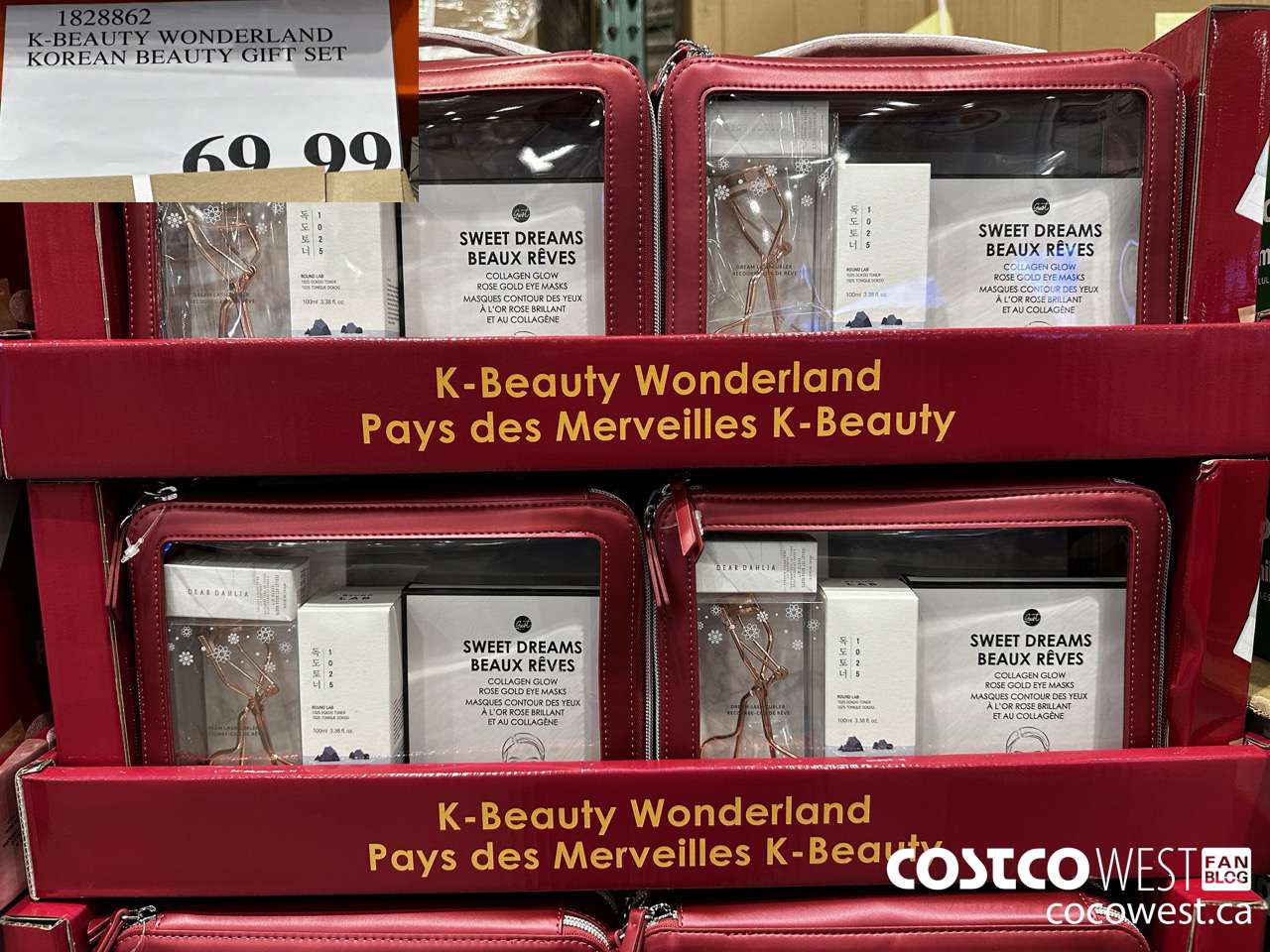 1828862 K-BEAUTY WONDERLAND KOREAN BEAUTY GIFT SET $69.99