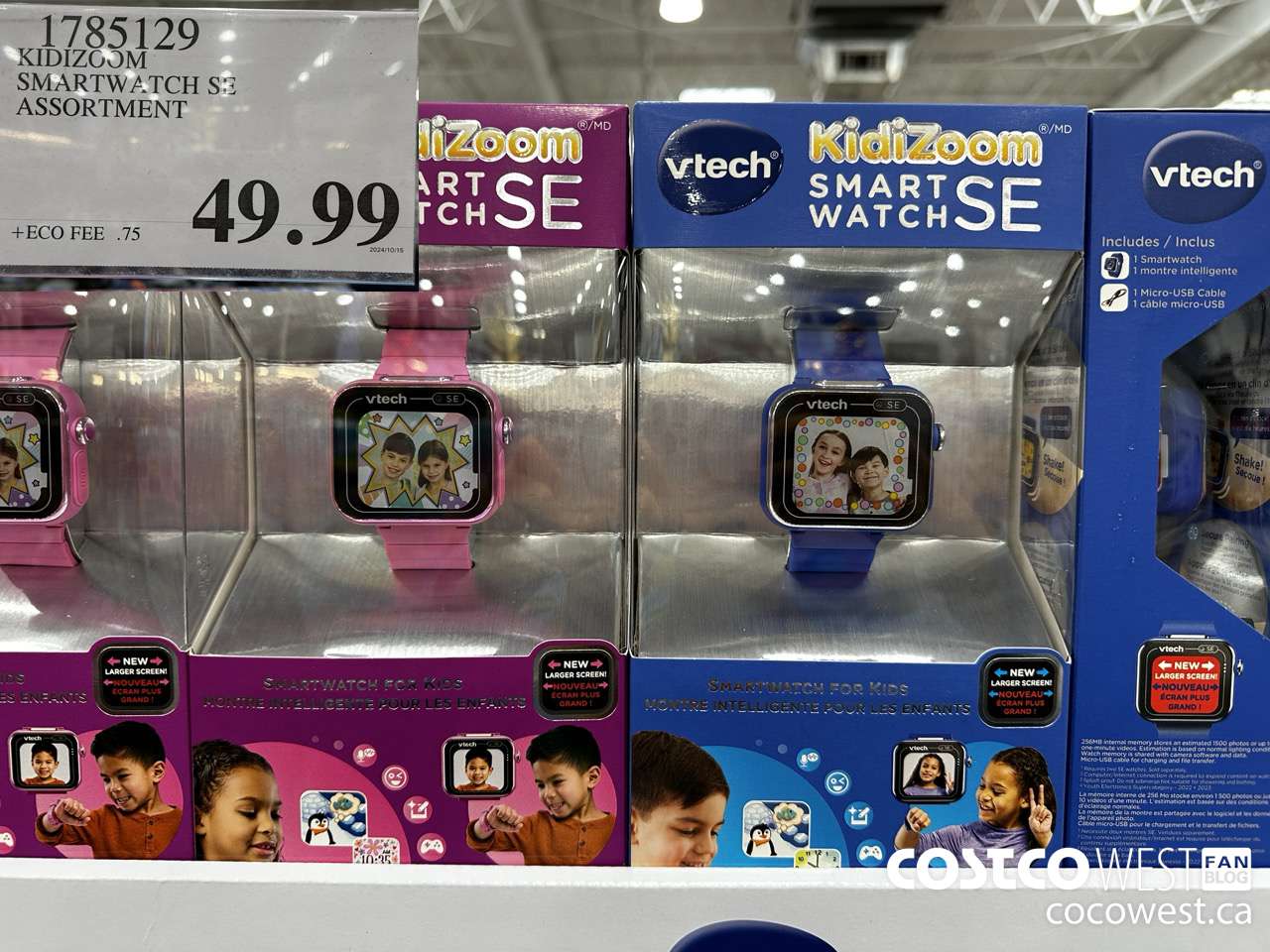 1785129 KIDIZOOM SMARTWATCH SE ASSORTMENT $49.99