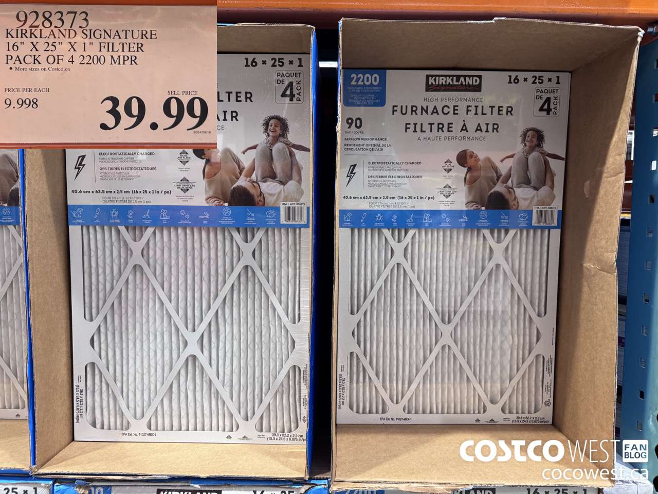 928373 KIRKLAND SIGNATURE 16