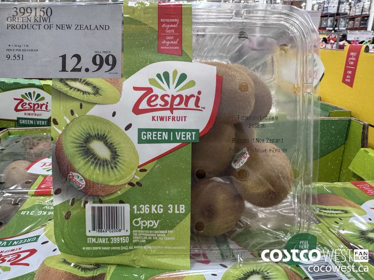 399150 KIWI PRODUCT OF NEW ZEALAND $12.99