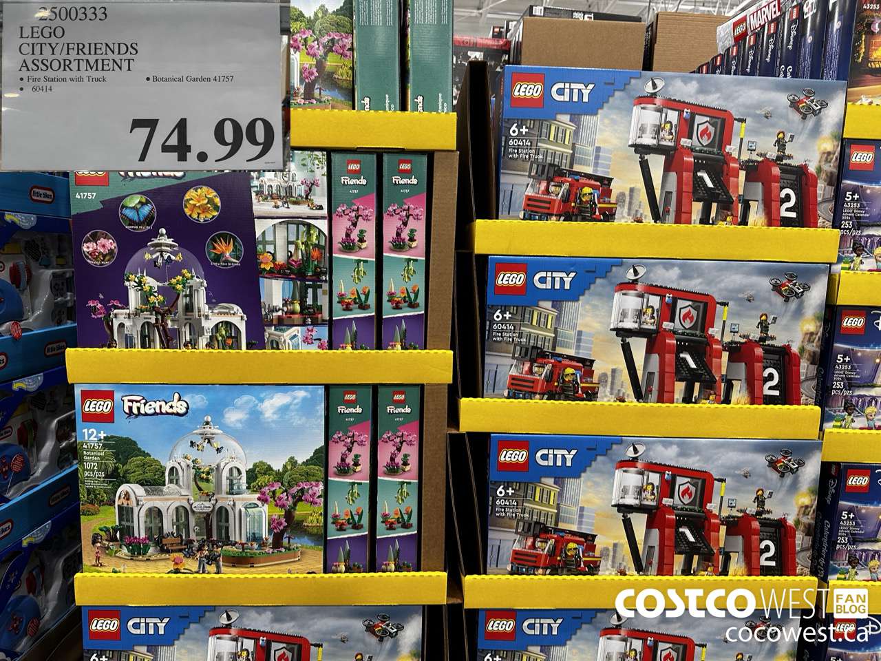 2500333 LEGO CITY/FRIENDS ASSORTMENT $74.99