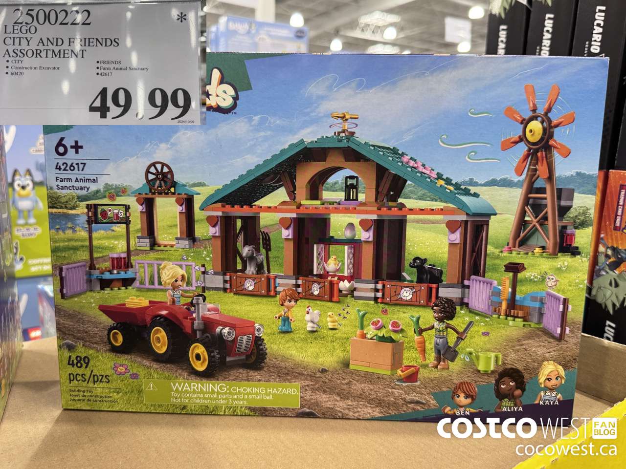 2500222 LEGO CITY AND FRIENDS ASSORTMENT $49.99