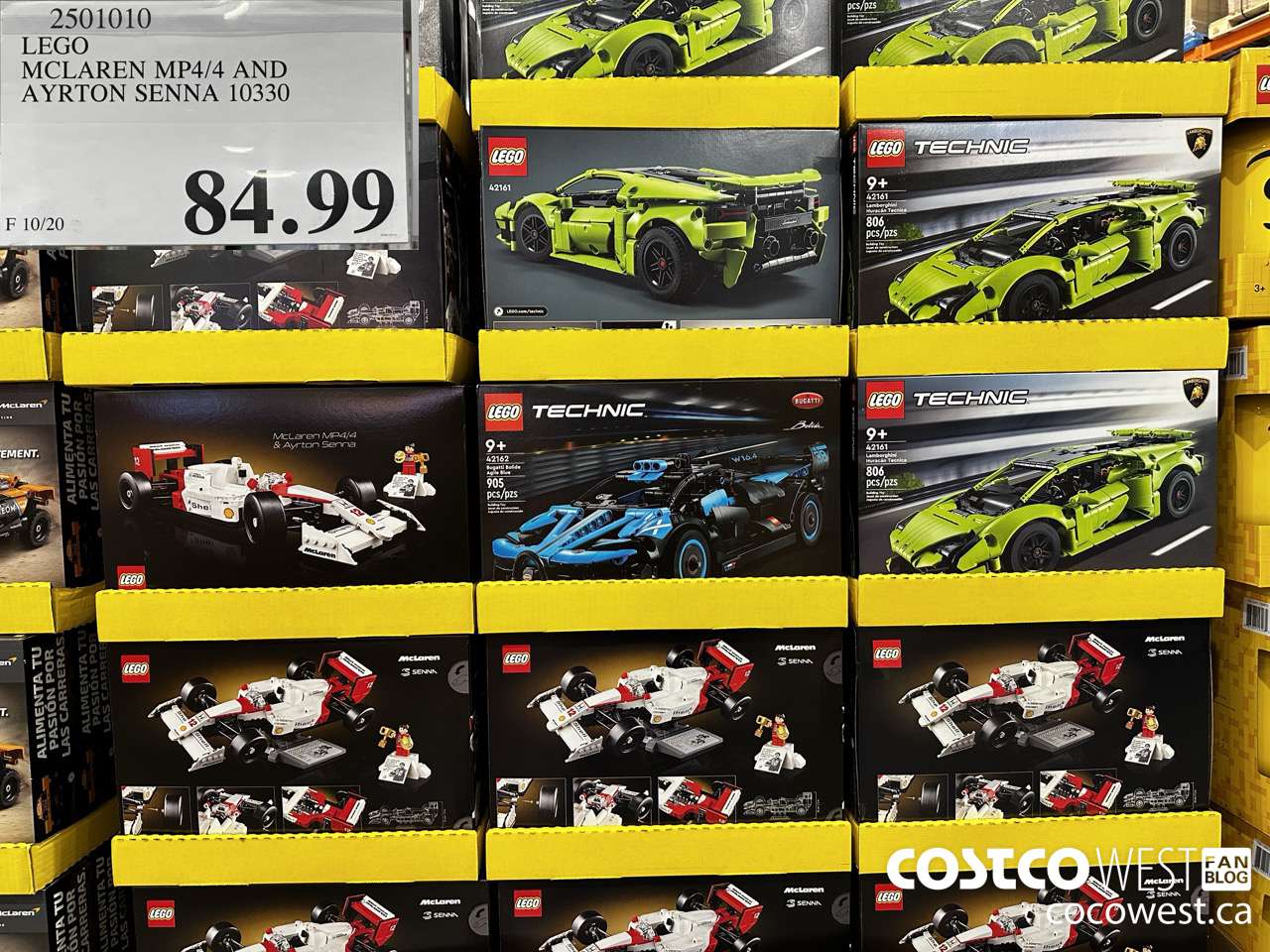 2501010 LEGO MCLAREN MP4/4 AND AYRTON SENNA 10330 $84.99