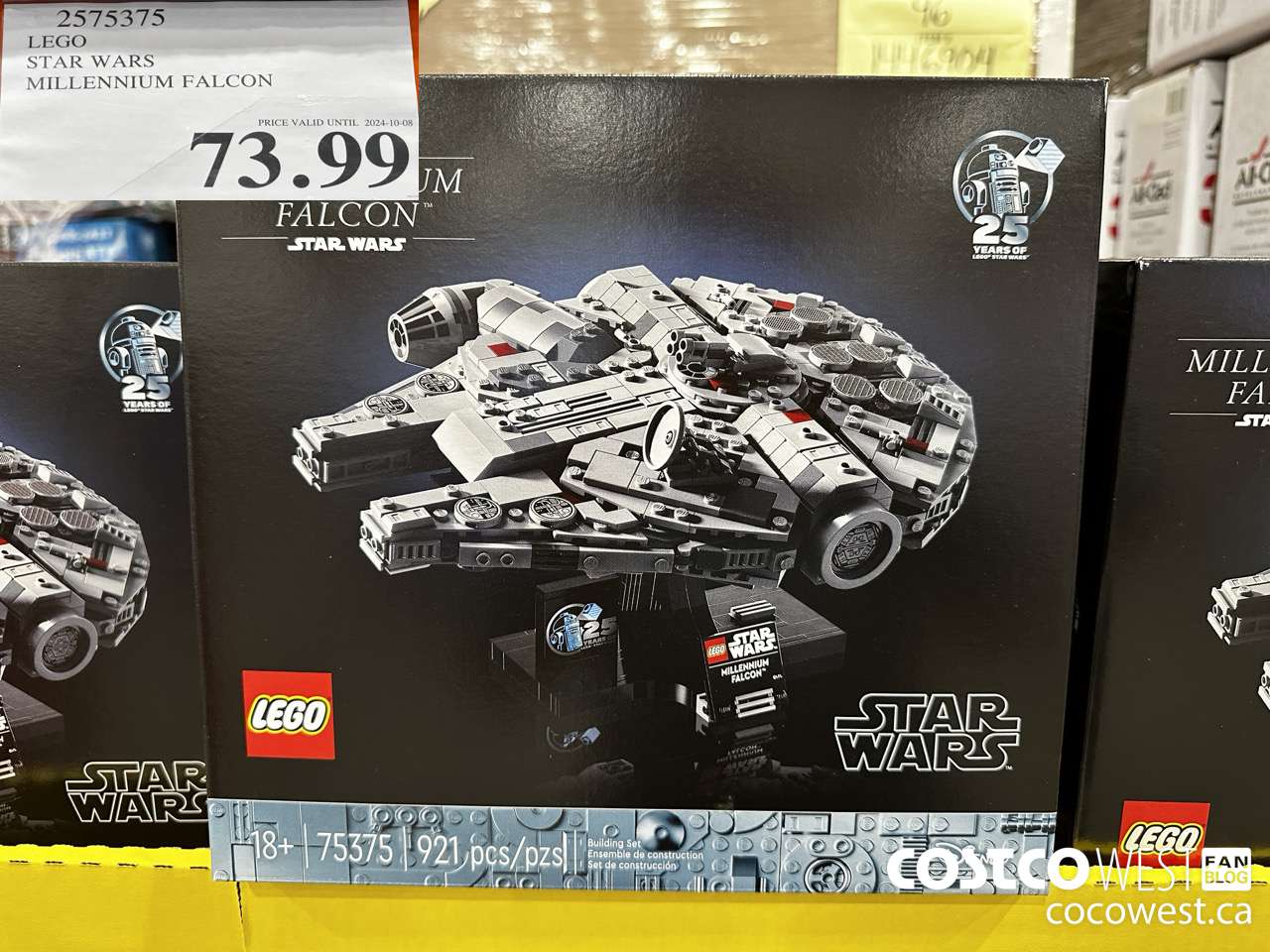 2575375 LEGO STAR WARS MILLENIUM FALCON $73.99
