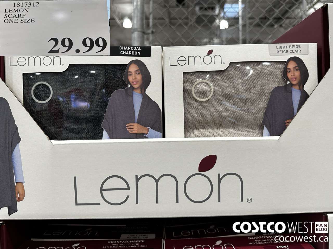 1817312 LEMON SCARF ONE SIZE $29.99