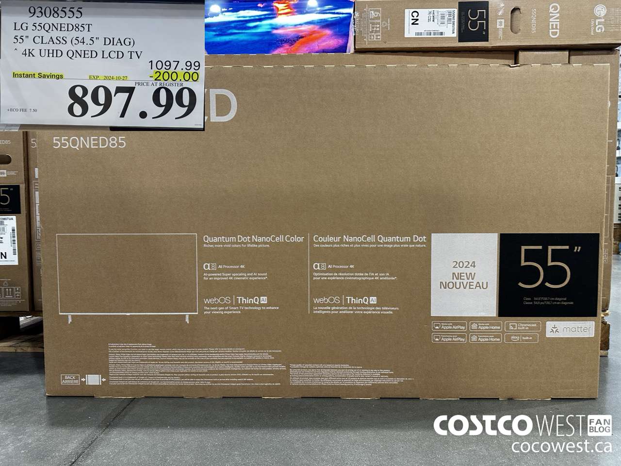 9308555 LG 55QNED85T 55