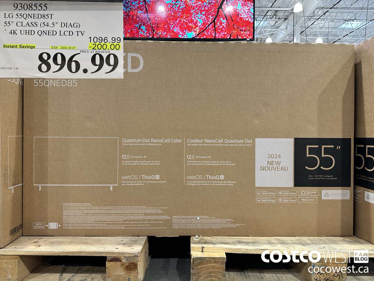 9308555 LG 55QNED85T 55