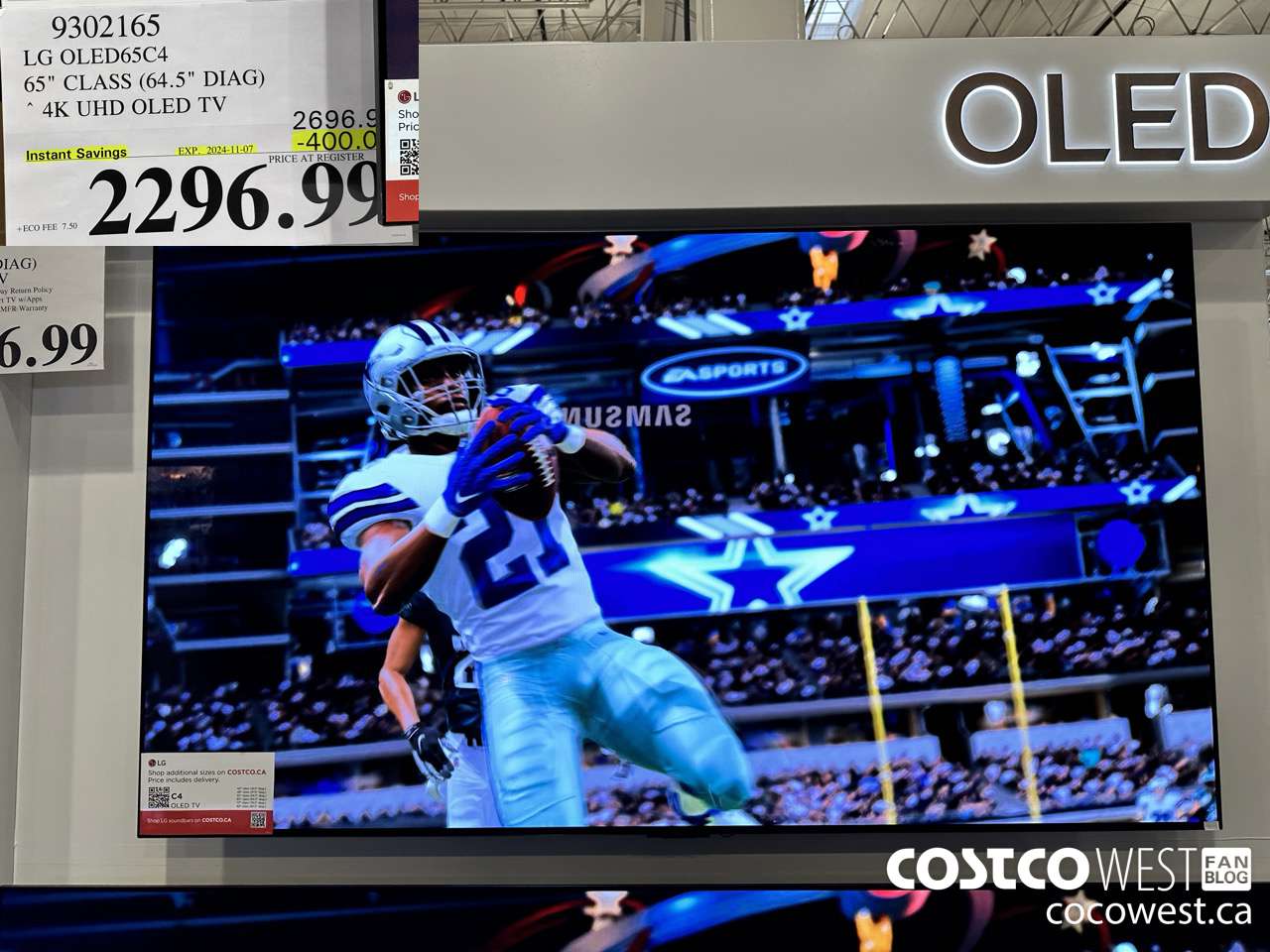 9302165 LG OLED65C4 65