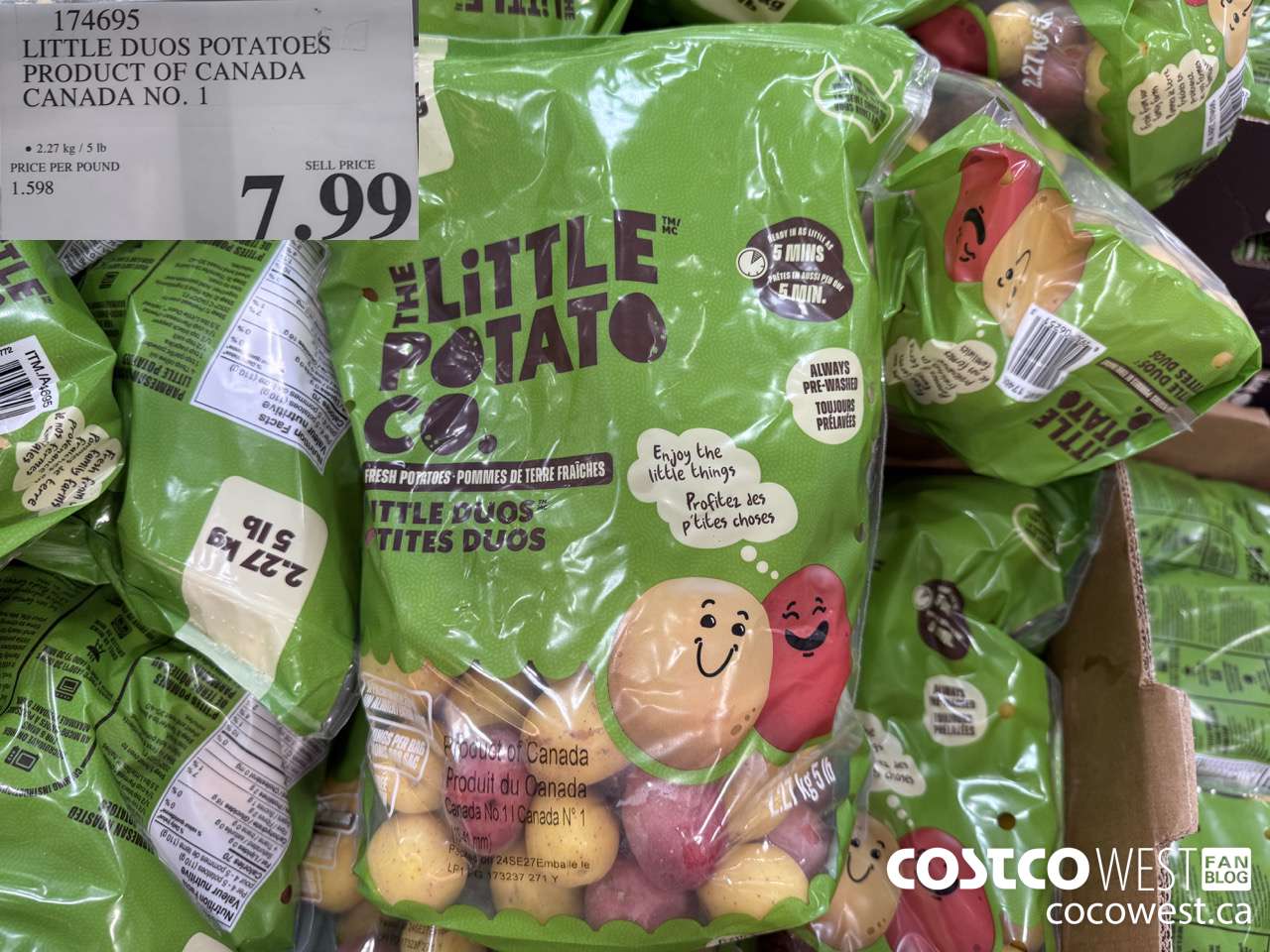 174695 LITTLE DUO POTATOES PRODUCT OF CANADA CANADA NO 1 $7.99
