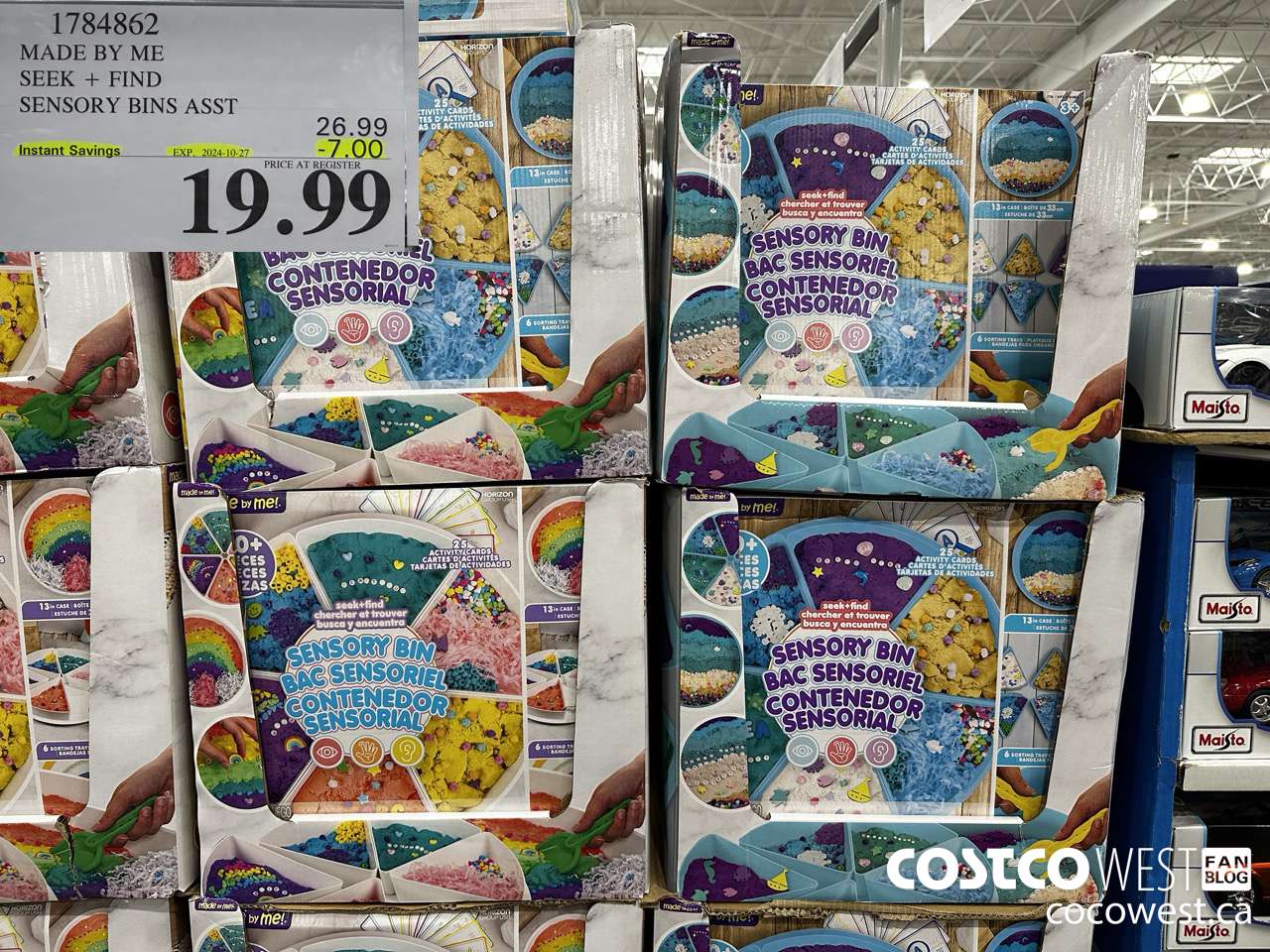 1784862 MADE BY ME SEEK + FIND SENSORY BINS ASST ($7.00 INSTANT SAVINGS EXPIRES ON 2024-10-27) $19.99