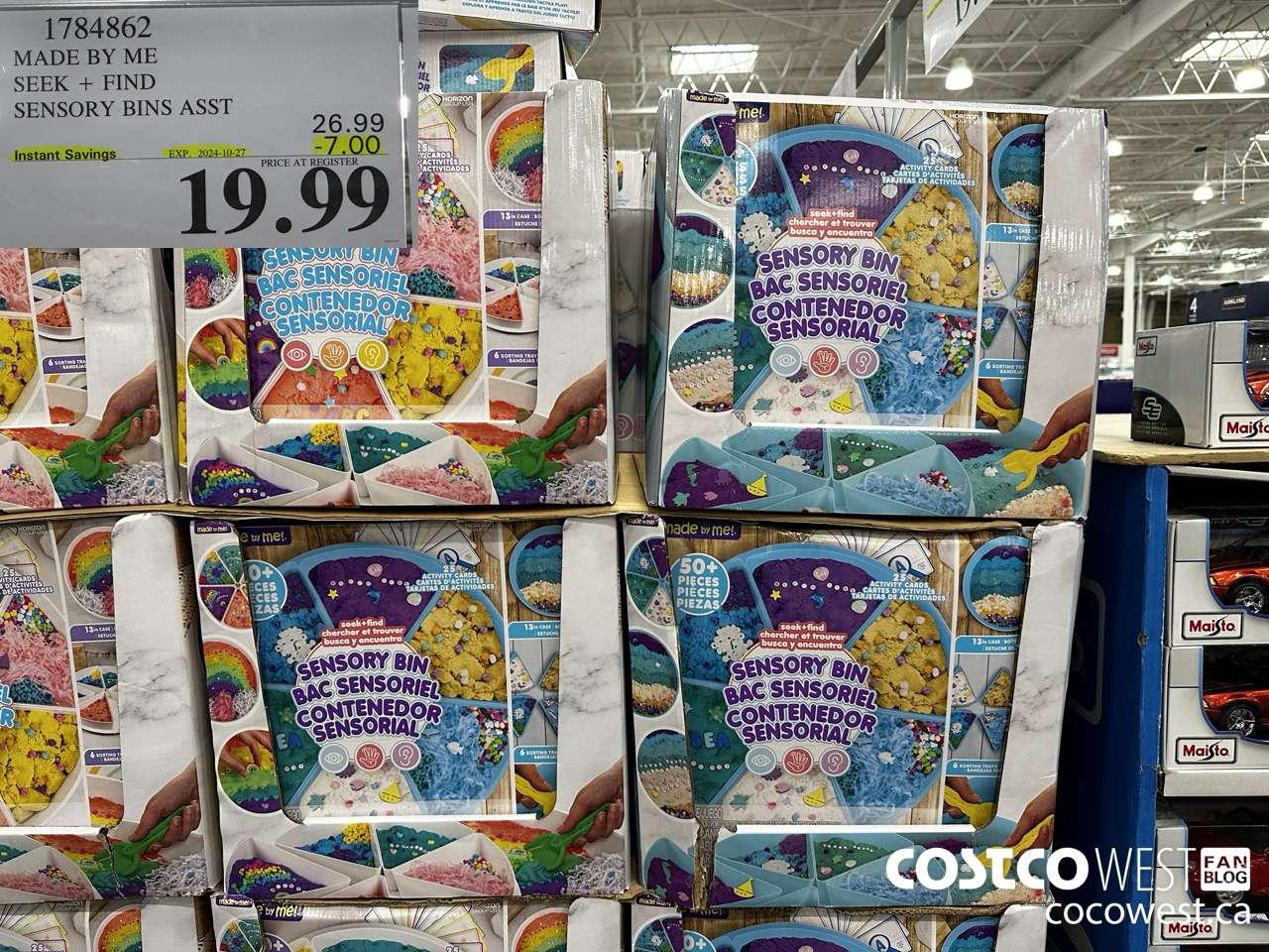 1784862 MADE BY ME SEEK + FIND SENSORY BINS ASST ($7.00 INSTANT SAVINGS EXPIRES ON 2024-10-27) $19.99