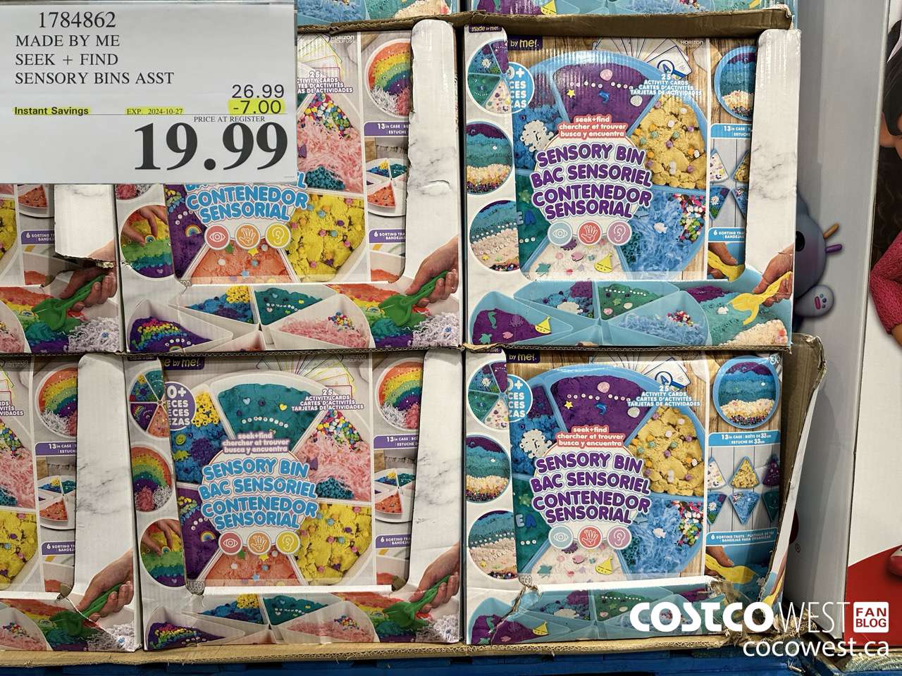 1784862 MADE BY ME SEEK + FIND SENSORY BINS ASST ($7.00 INSTANT SAVINGS EXPIRES ON 2024-10-27) $19.99