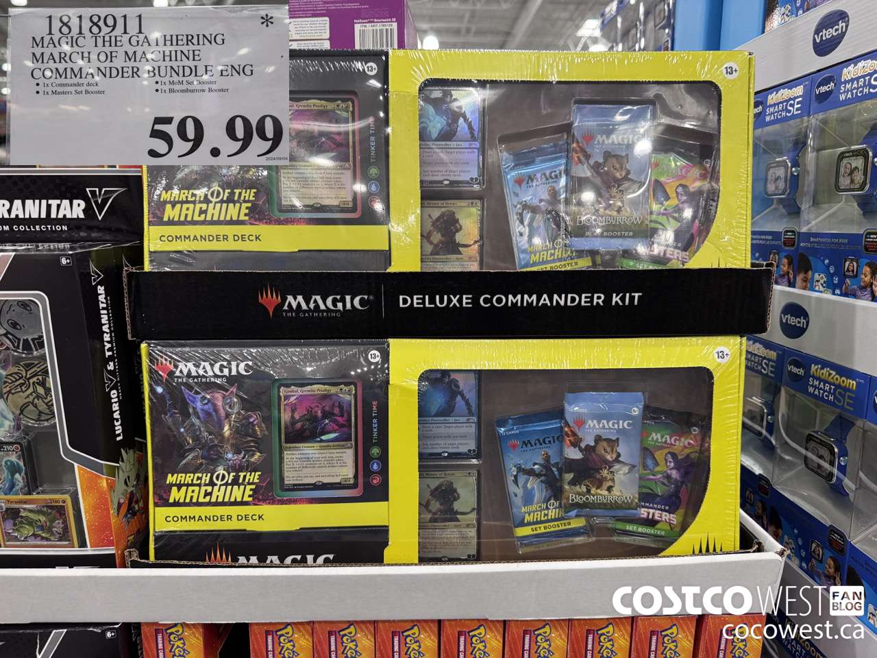 1818911 MAGIC THE GATHERING MARCH OF THE MACHINE COMMANDER BUNDLE ENG $59.99