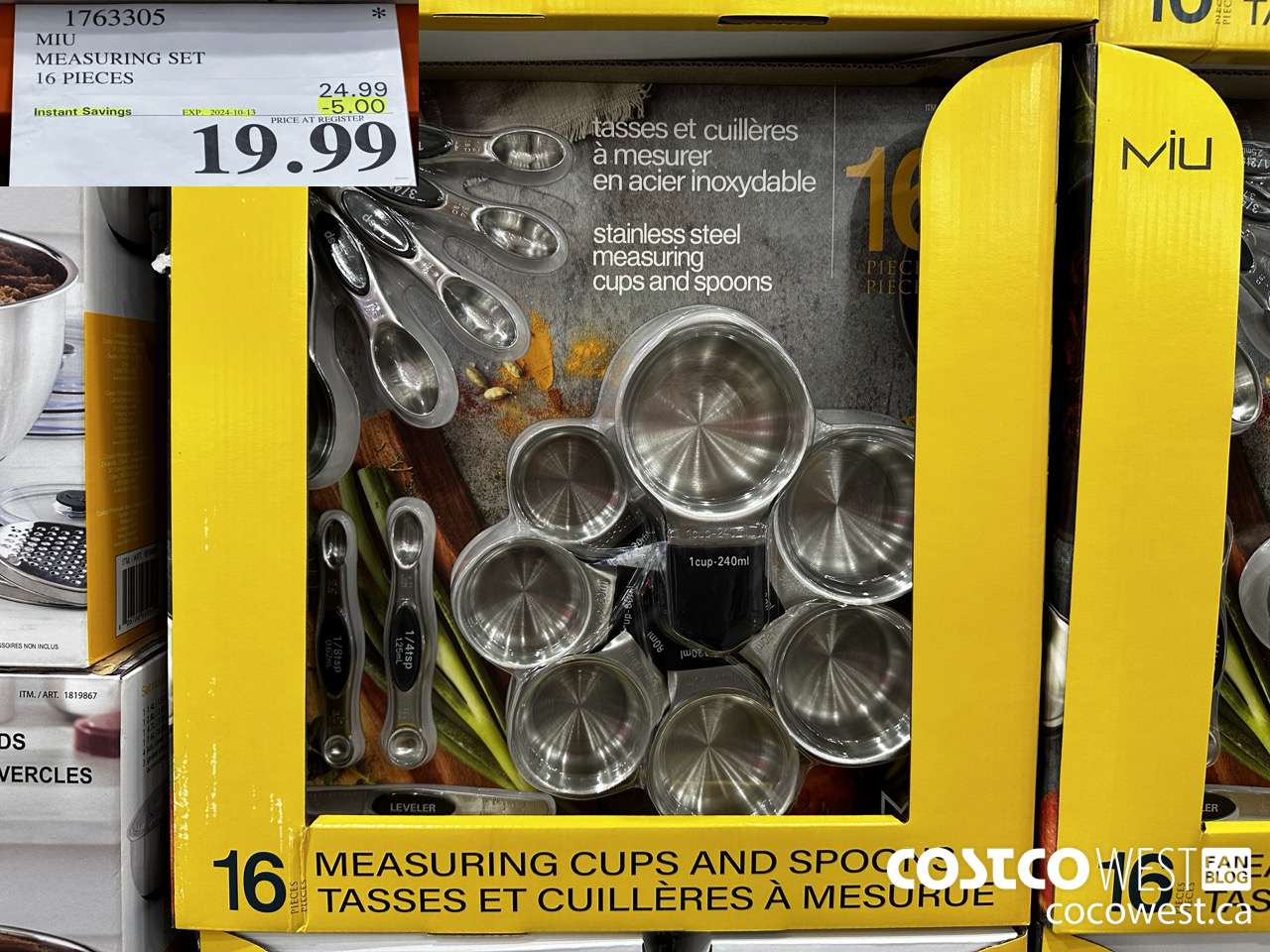 1763305 MIU MEASURING SET 16 PIECES ($5.00 INSTANT SAVINGS EXPIRES ON 2024-10-13) $19.99