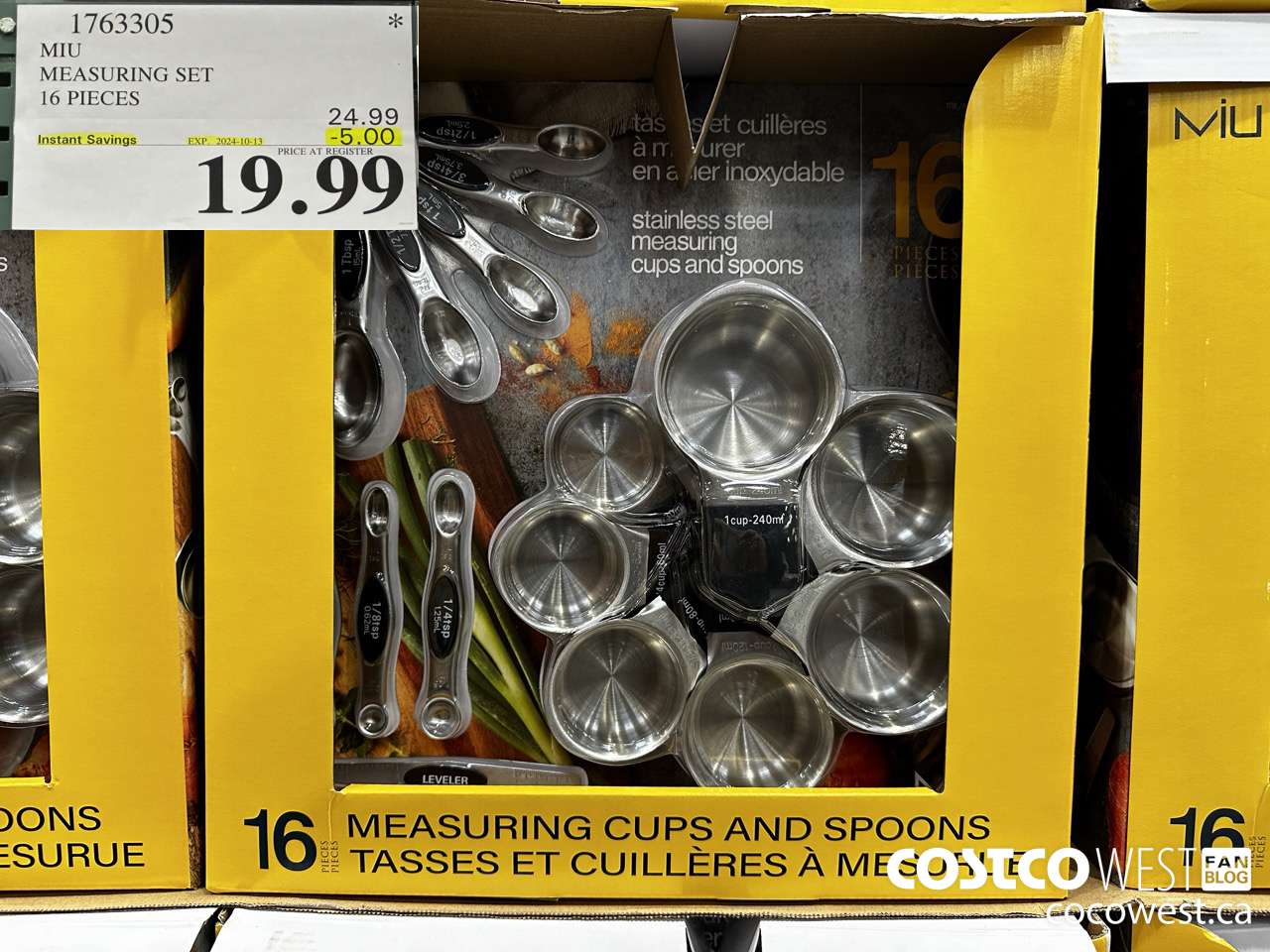 1763305 MIU MEASURING SET 16 PIECES ($5.00 INSTANT SAVINGS EXPIRES ON 2024-10-13) $19.99