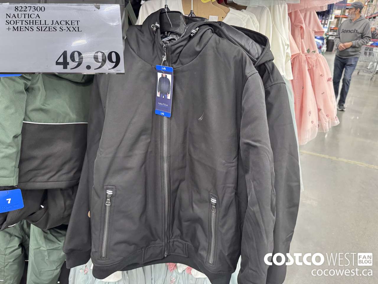 8227300 NAUTICA SOFTSHELL JACKET MENS SIZES S-XXL $49.99