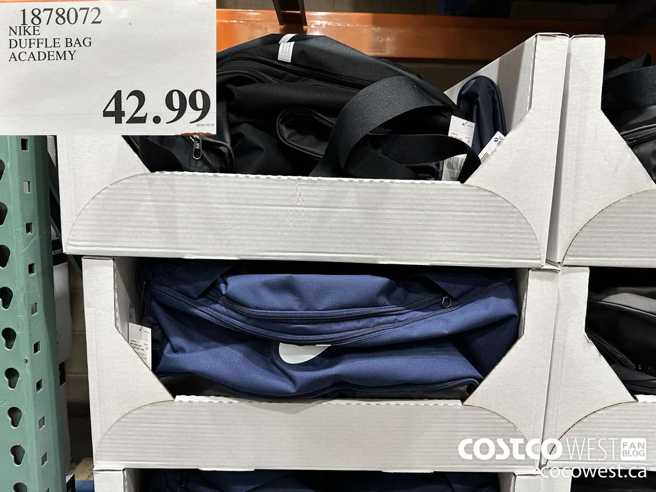 1878072 NIKE DUFFLE BAG ACADEMY $42.99