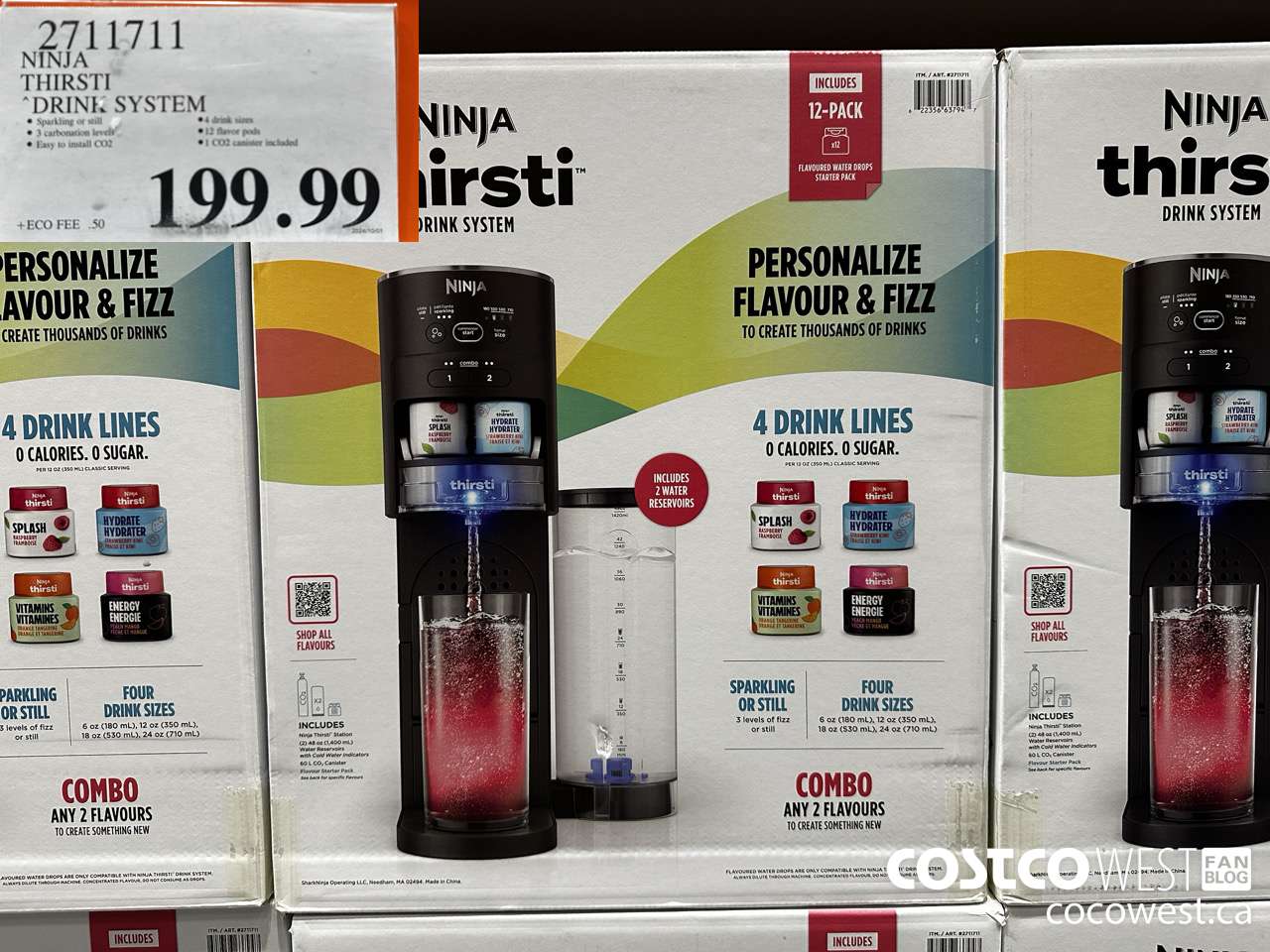 2711711 NINJA THIRSTI DRINK SYSTEM $199.99