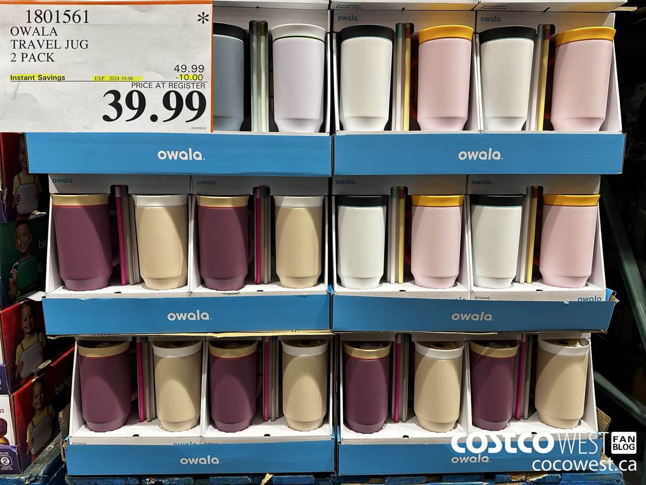 1801561 OWALA TRAVEL JUG 2 PACK ($10.00 INSTANT SAVINGS EXPIRES ON 2024-10-06) $39.99