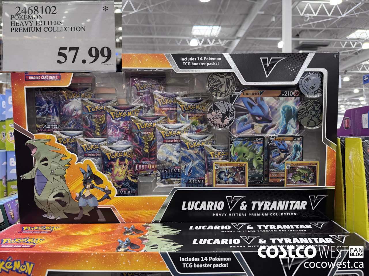 2468102 POKEMON HEAVY HITTERS PREMIUM COLLECTION $57.99