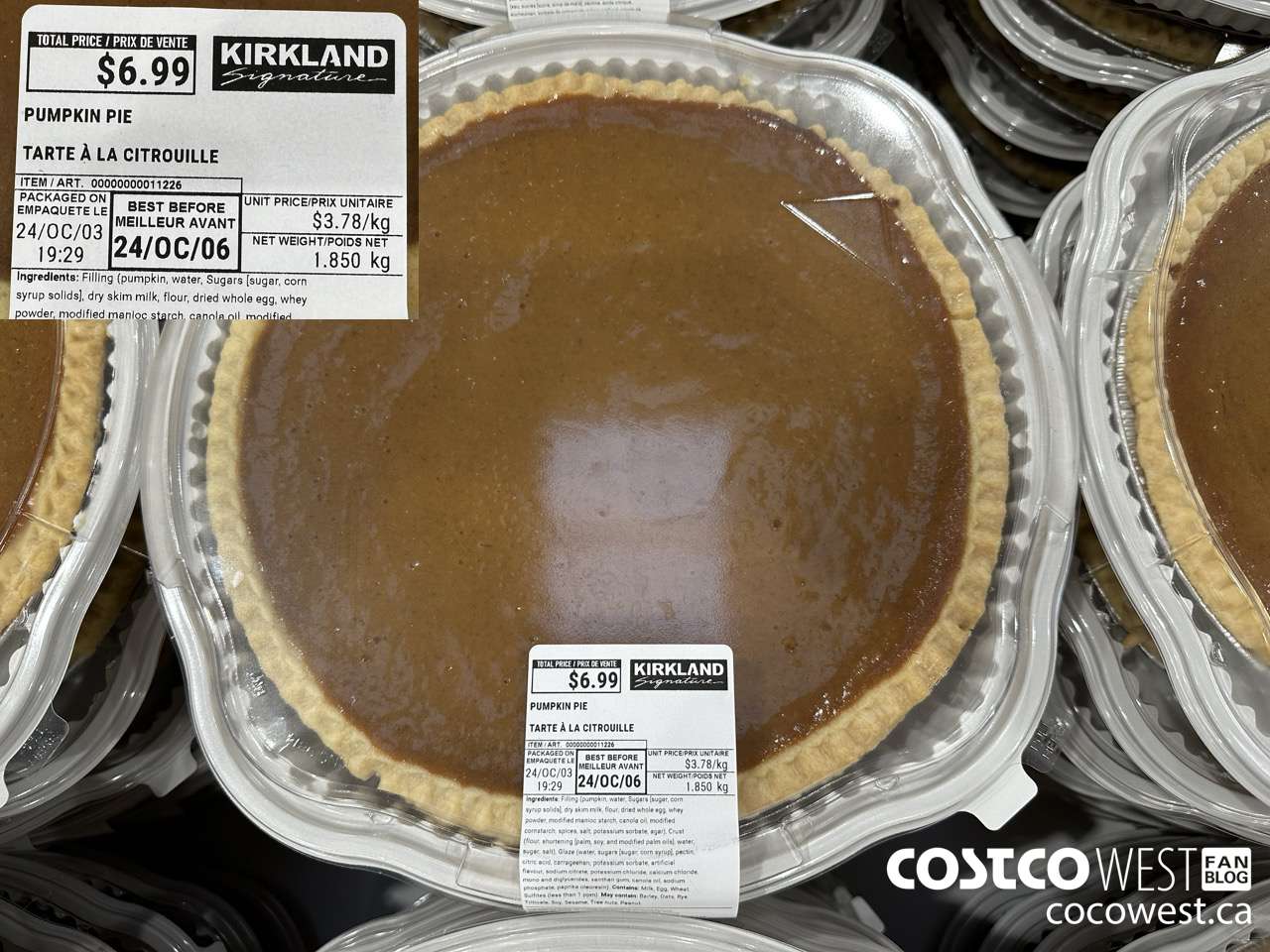 11226 PUMPKIN PIE $6.99