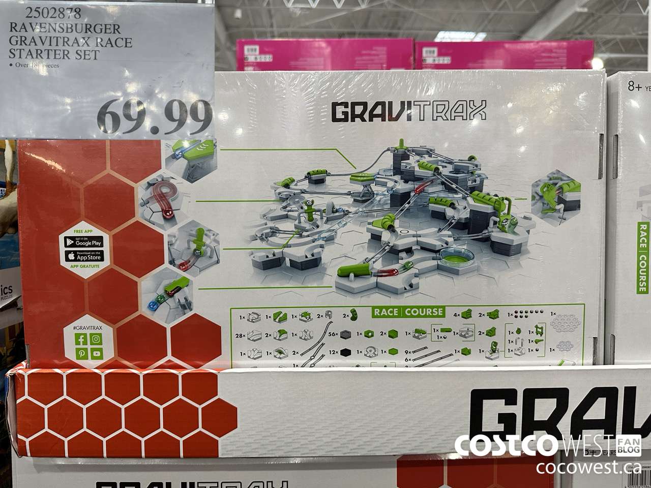 2502878 RAVENSBURGER GRAVITRAX RACE STARTER SET $69.99