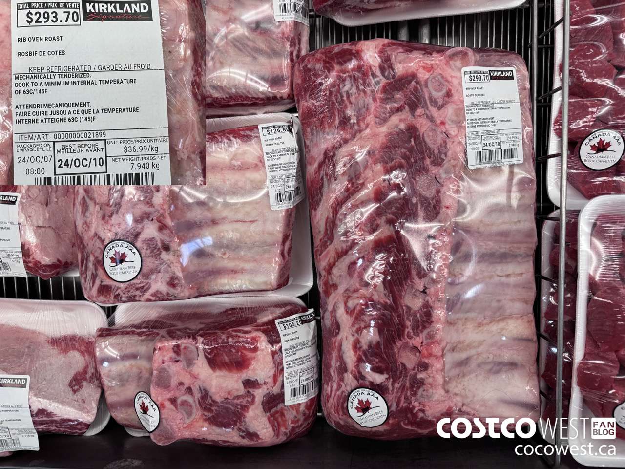 21899 RIB OVEN ROAST $36.99