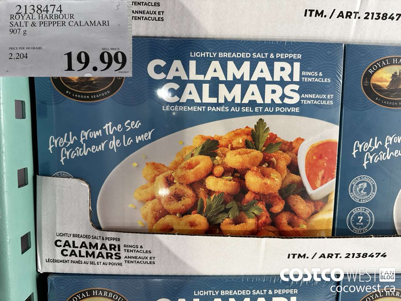 2138474 ROYAL HARBOUR SALT & PEPPER CALAMARI 907G $19.99