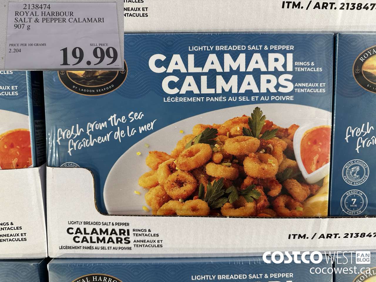 2138474 ROYAL HARBOUR SALT & PEPPER CALAMARI 907G $19.99