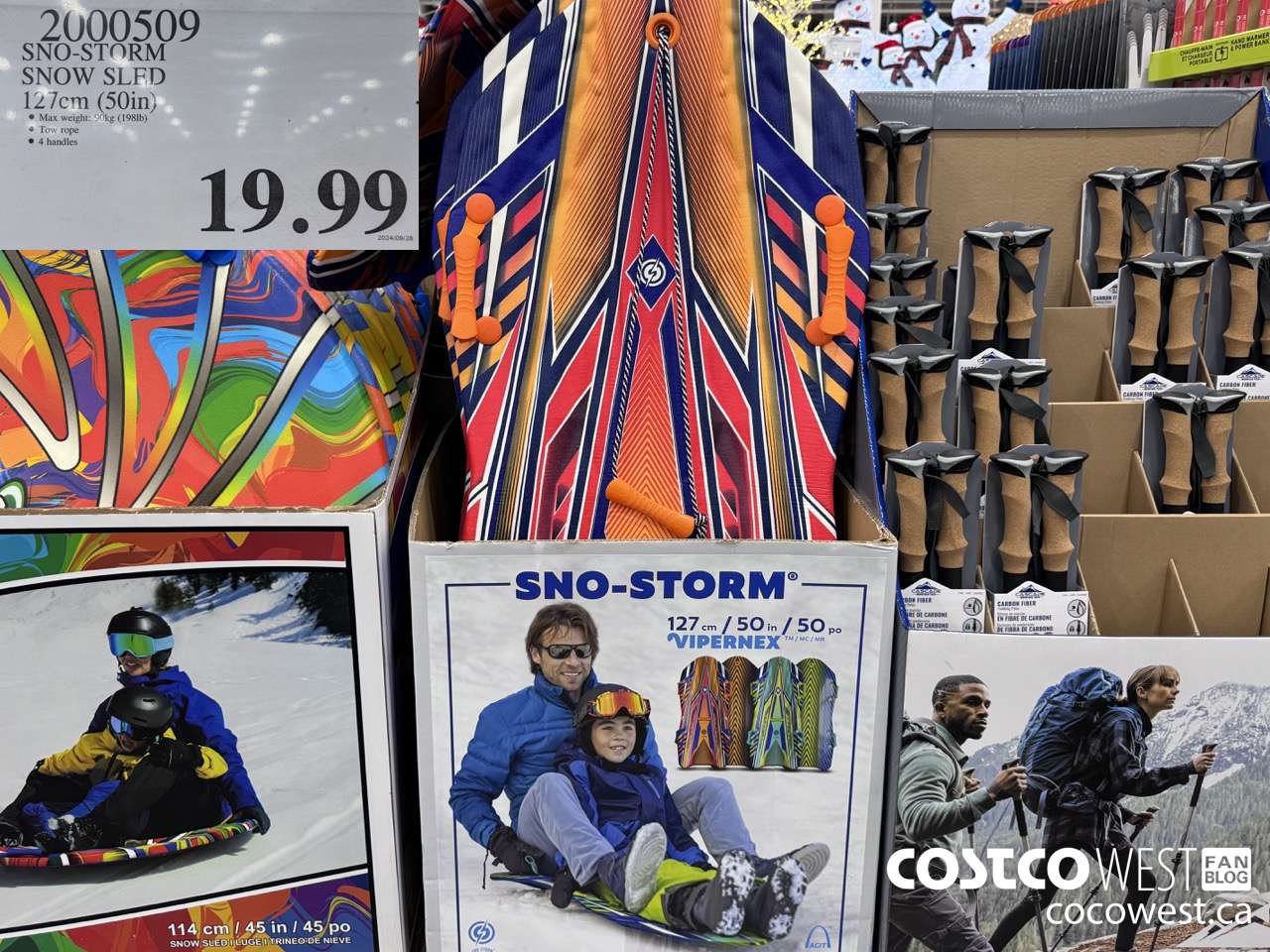 2000509 SNO STORM SNOW SLED 127 CM (50 IN) $19.99