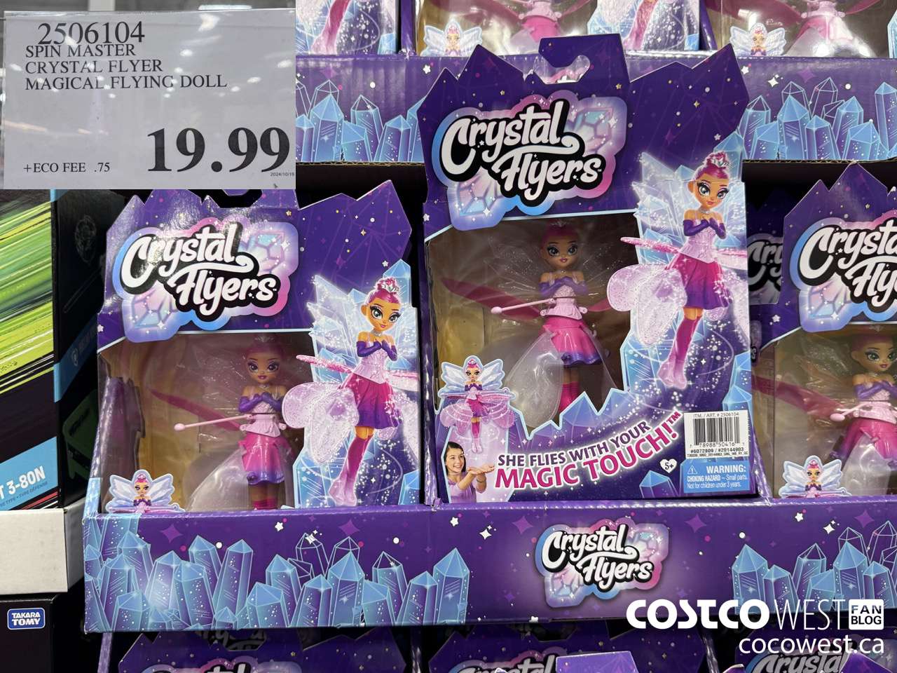 2506104 SPIN MASTER CRYSTAL FLYER MAGICAL FLYING DOLL $19.99