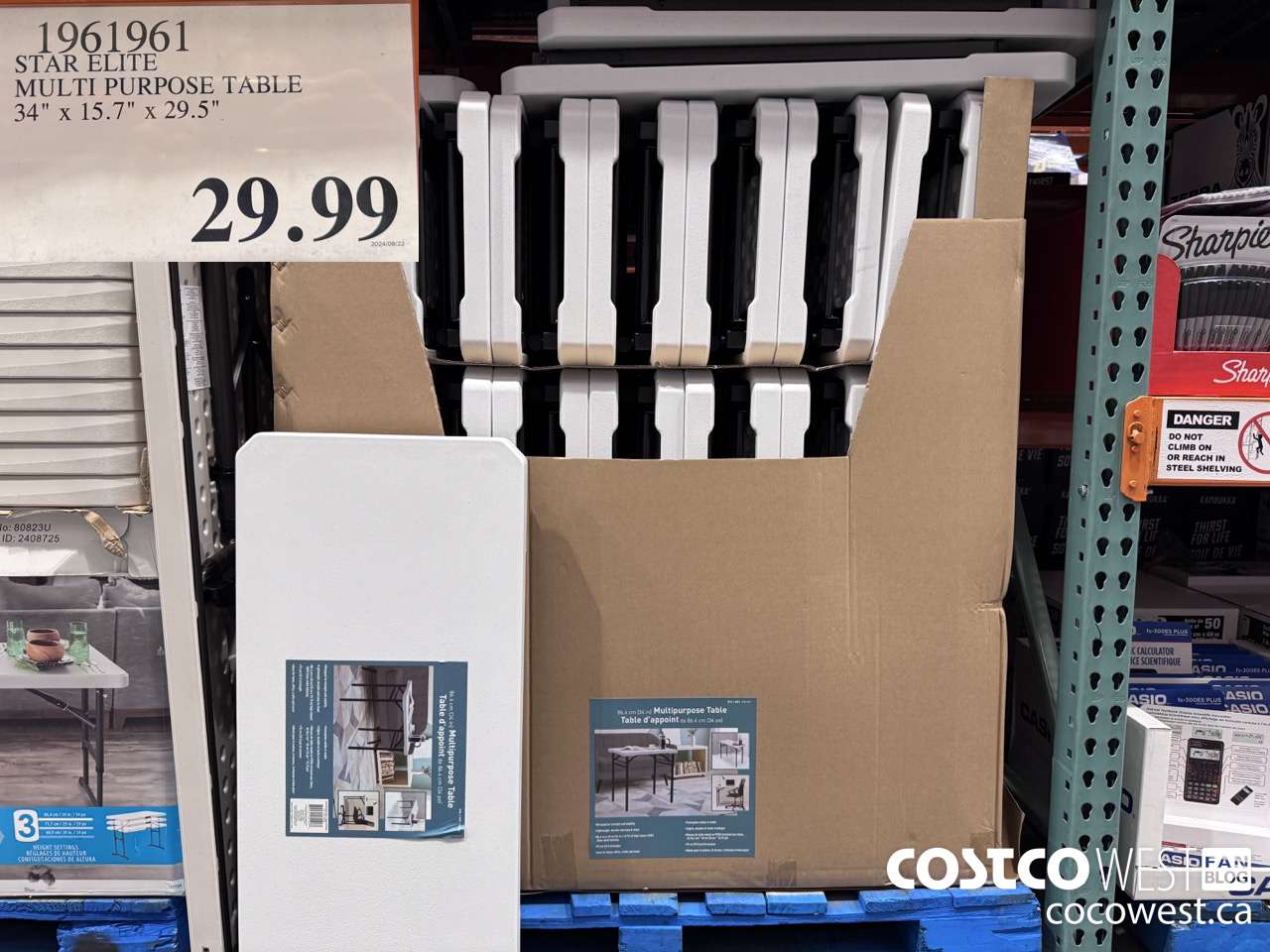 1961961 STAR ELITE MULTI PURPOSE TABLE 34IN X 15.7IN X 29.5 IN $29.99