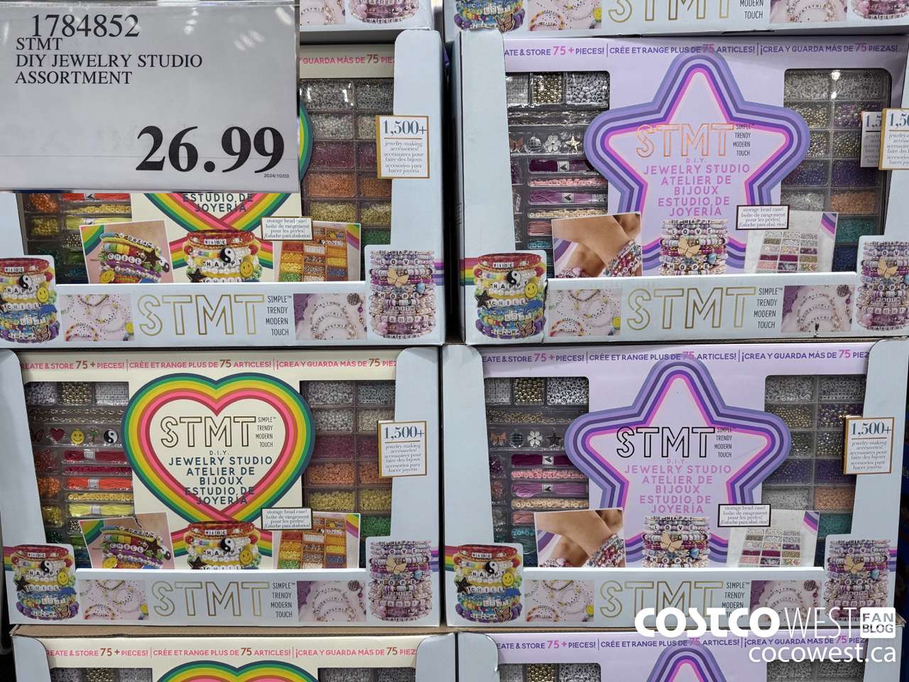 1784852 STMT DIY JEWELRY STUDIO ASSORTMENT $26.99