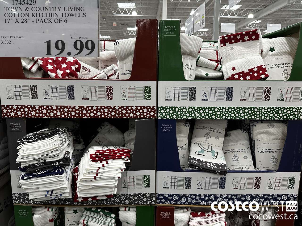 1745429 TOWN & COUNTRY LIVING COTTON KITCHEN TOWELS 17