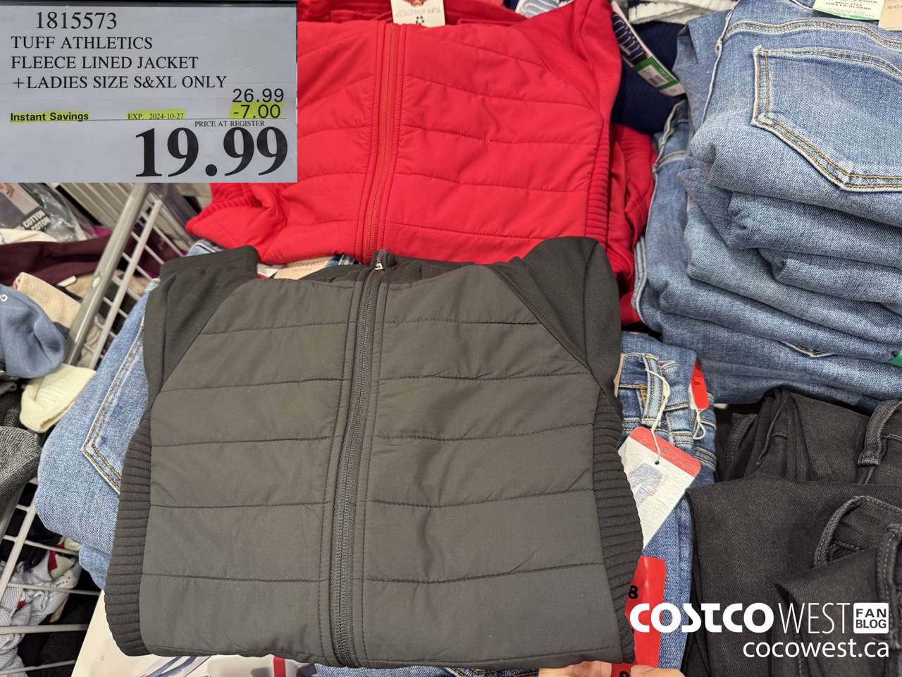 1815573 TUFF ATHLETICS FLEECE LINED JACKET LADIES SIZES S-XXL ($7.00 INSTANT SAVINGS EXPIRES ON 2024-10-27) $19.99