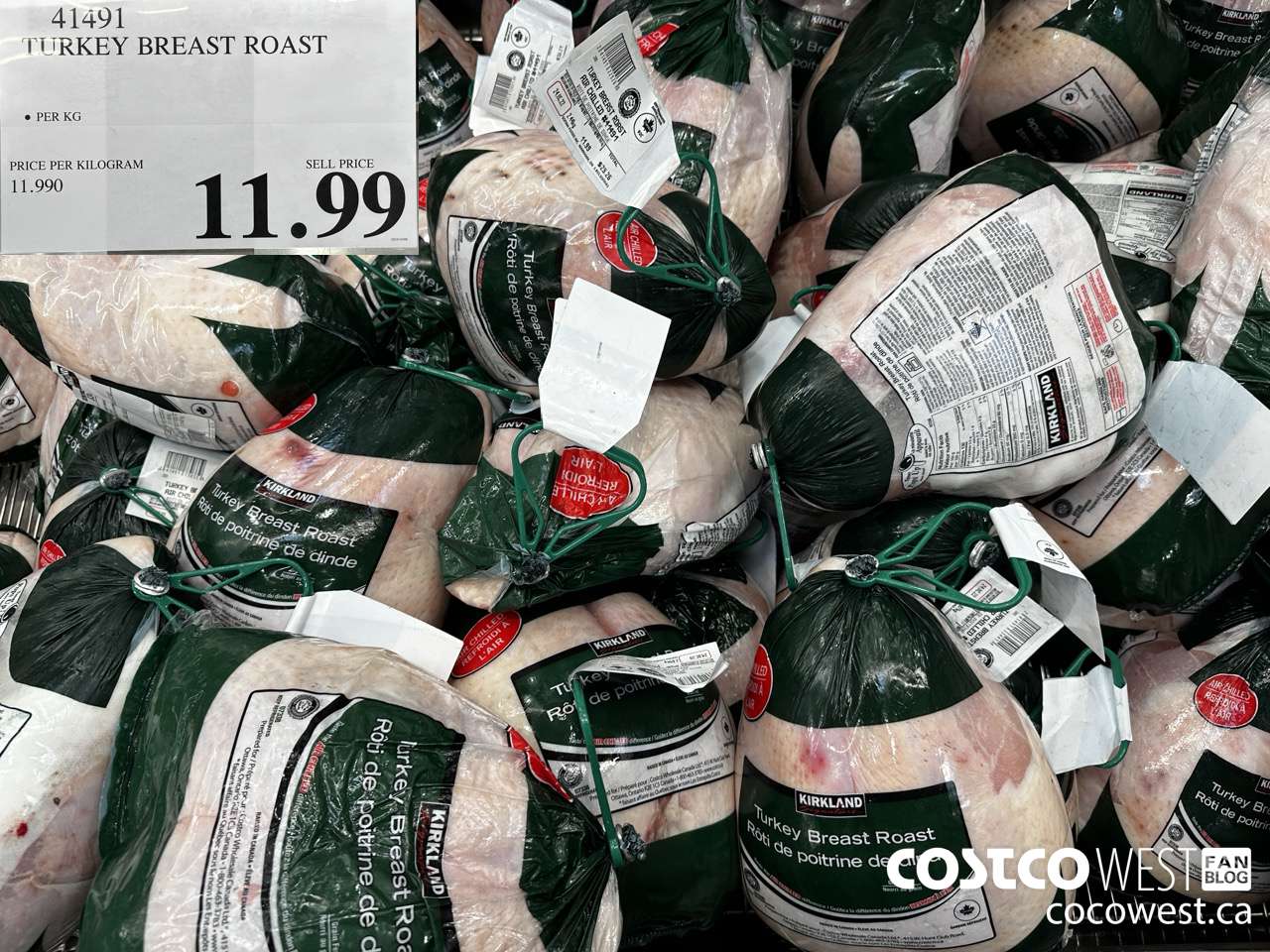 41491 TURKEY BREAST ROAST $11.99