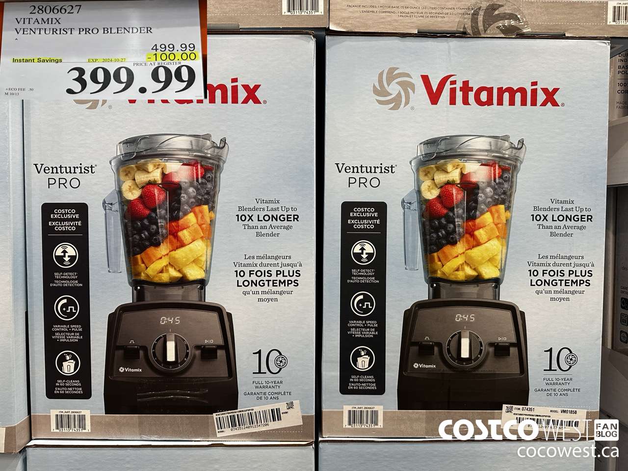2806627 VITAMIX VENTURIST PRO BLENDER ($100.00 INSTANT SAVINGS EXPIRES ON 2024-10-27) $399.99