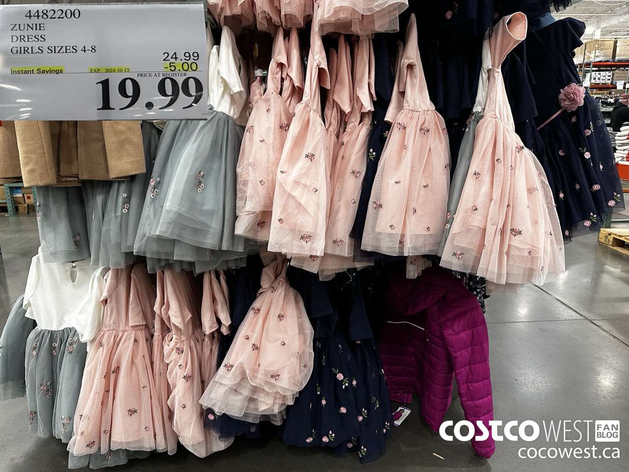 4482200 ZUNIE DRESS GIRLS SIZES 4-8 ($5.00 INSTANT SAVINGS EXPIRES ON 2024-10-13) $19.99