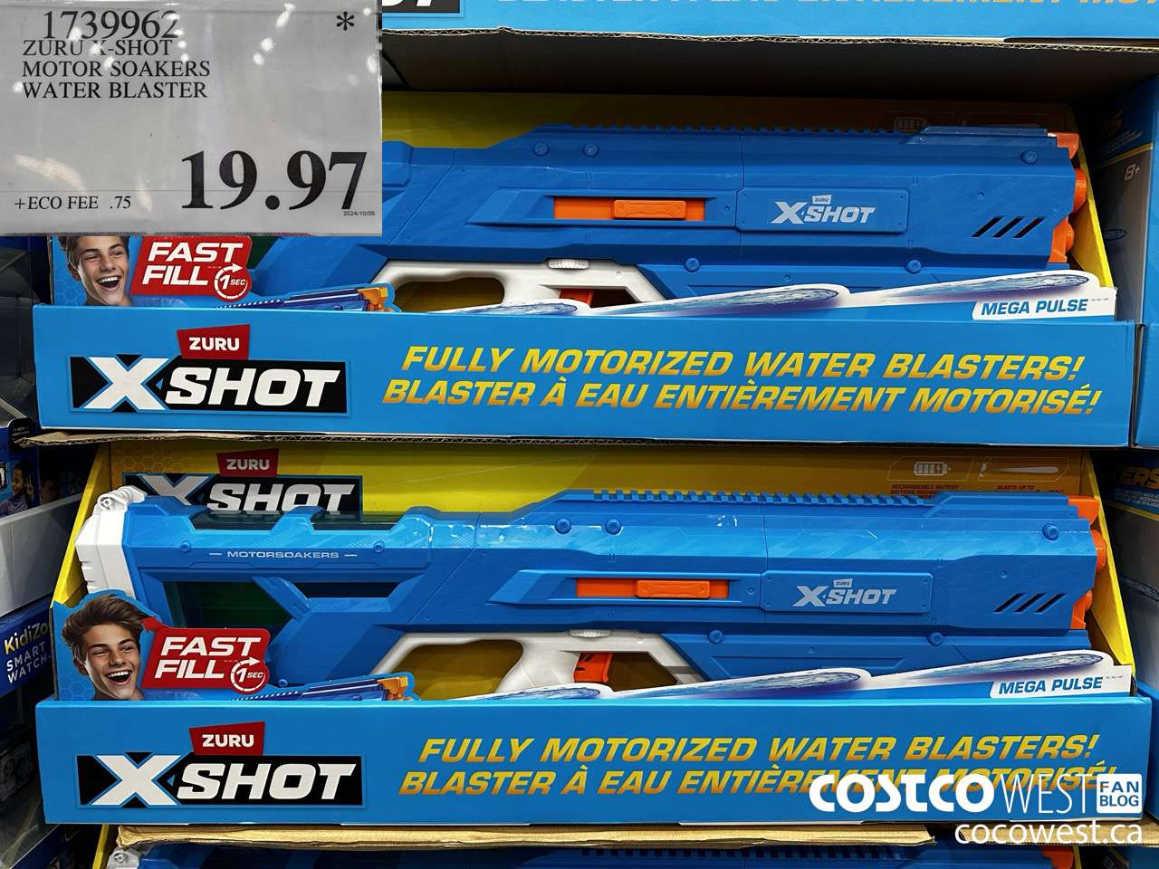 1739962 ZURU X-SHOT MOTOR SOAKERS WATER BLASTER $19.97