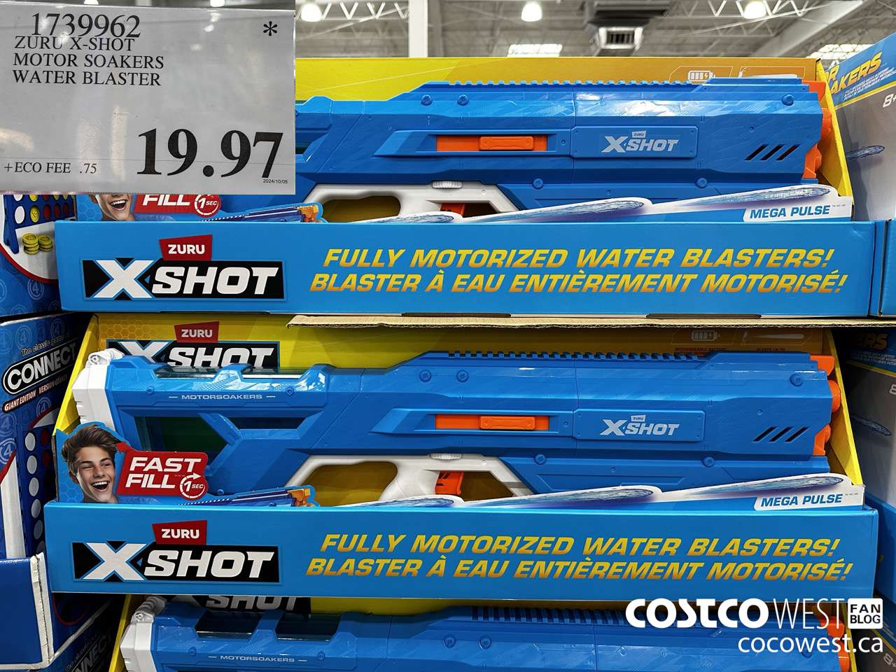 1739962 ZURU X-SHOT MOTOR SOAKERS WATER BLASTER $19.97