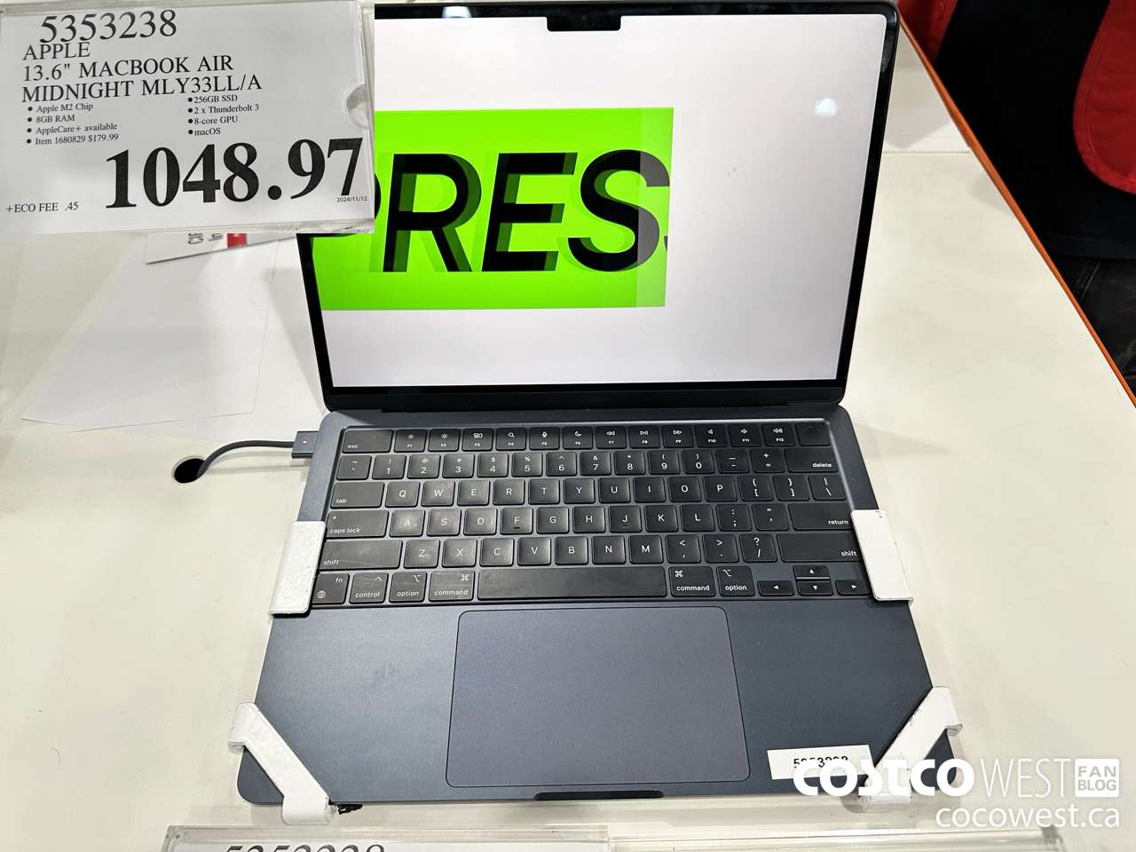5353238 APPLE MACBOOK AIR 13.6