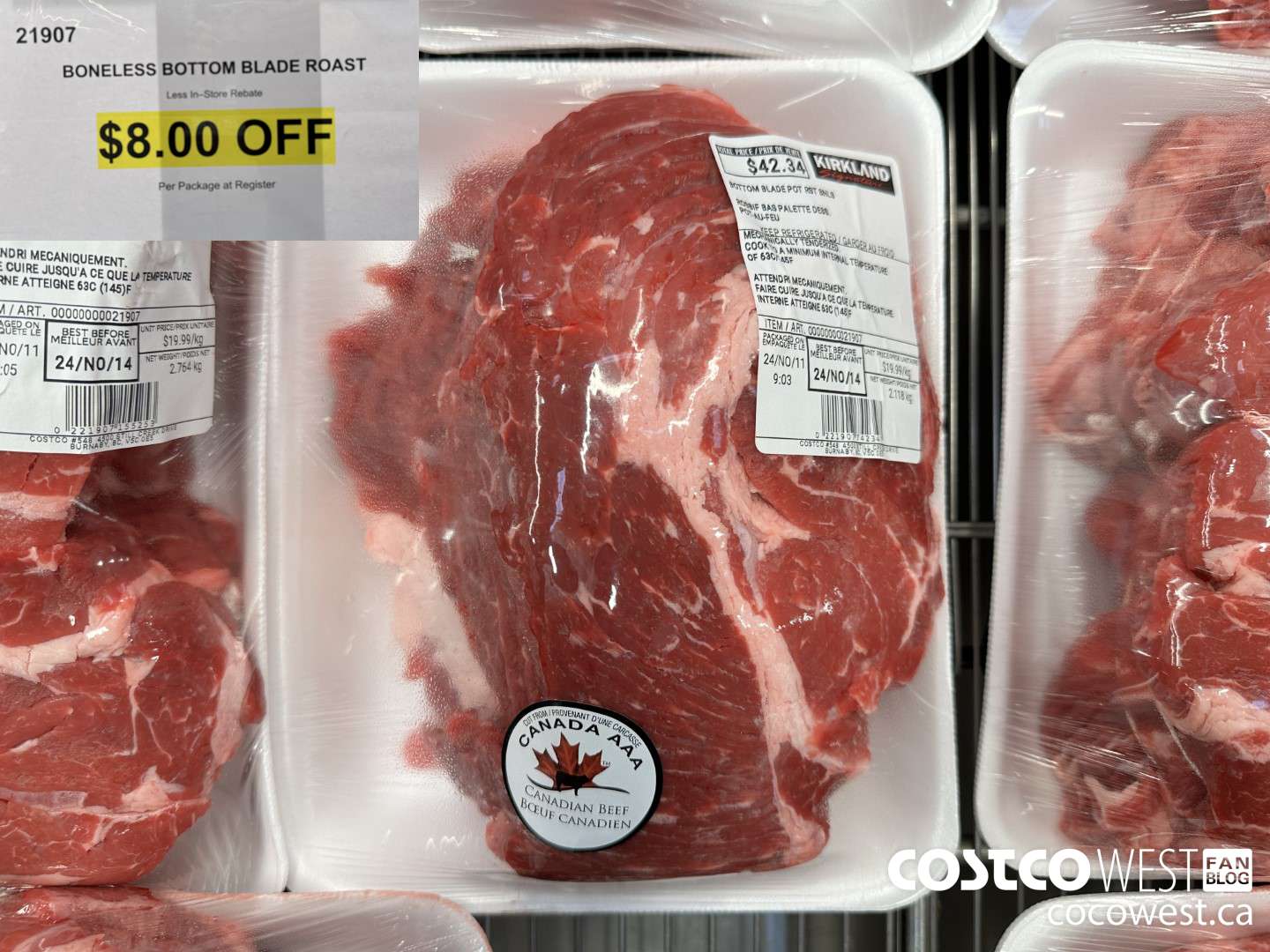 21907 BONELESS BOTTOM BLADE ROAST ($8.00 INSTANT SAVINGS)