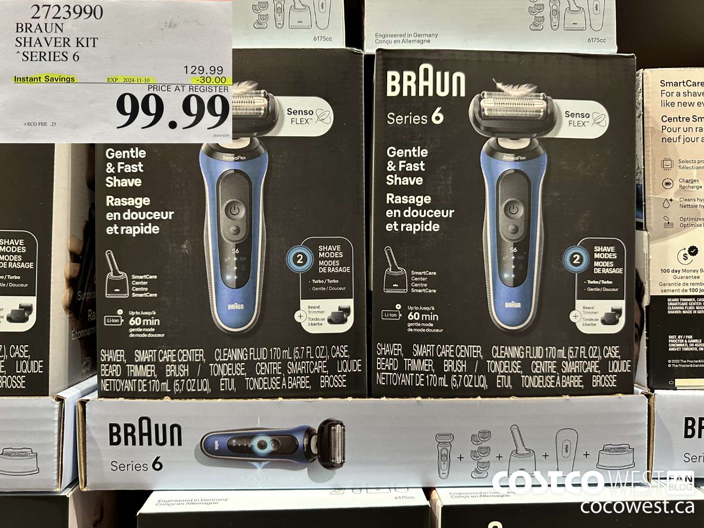 2723990 BRAUN SHAVER KIT SERIES 6 ($30.00 INSTANT SAVINGS EXPIRES ON 2024-11-10) $99.99