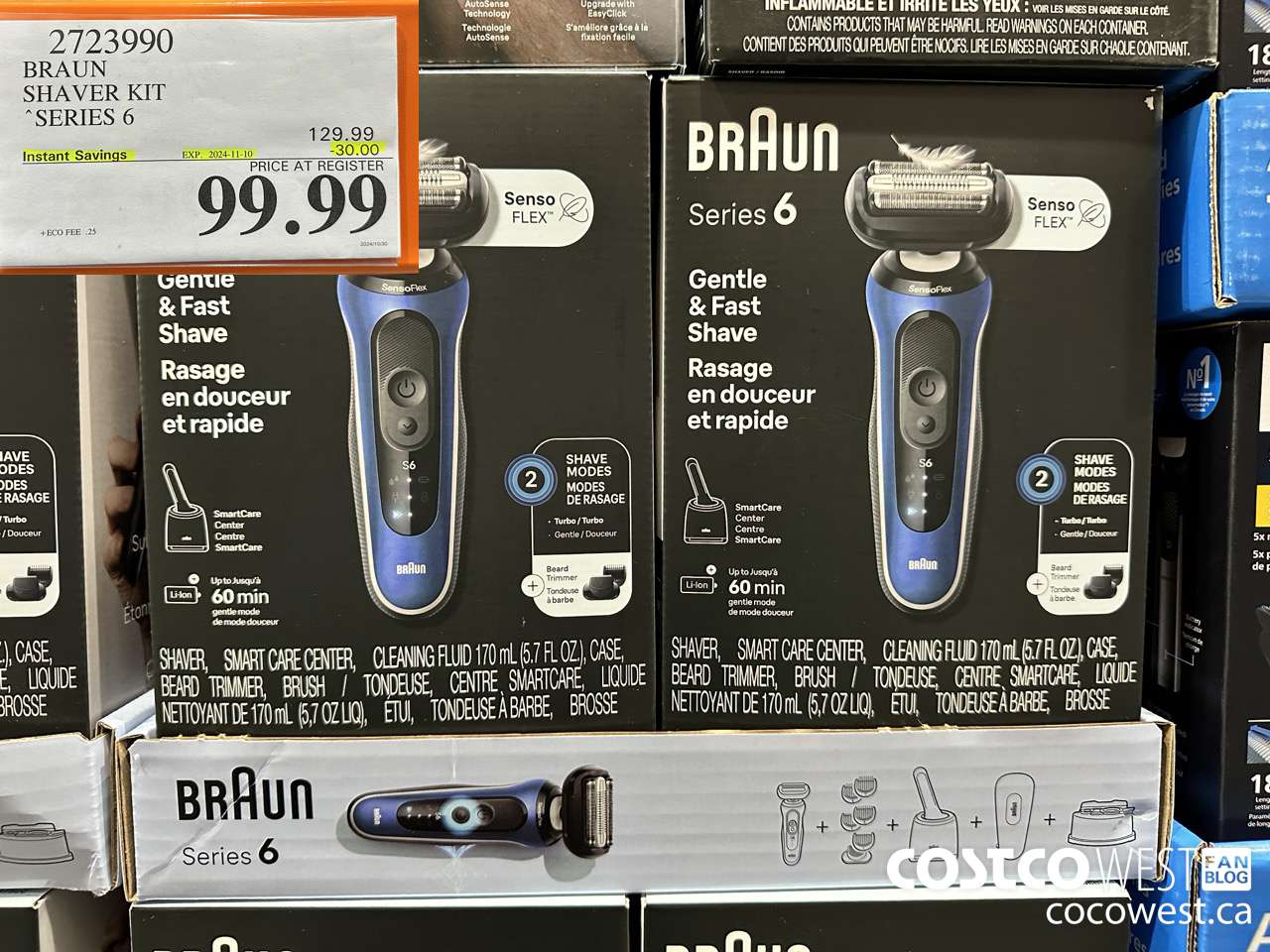 2723990 BRAUN SHAVER KIT SERIES 6 ($30.00 INSTANT SAVINGS EXPIRES ON 2024-11-10) $99.99
